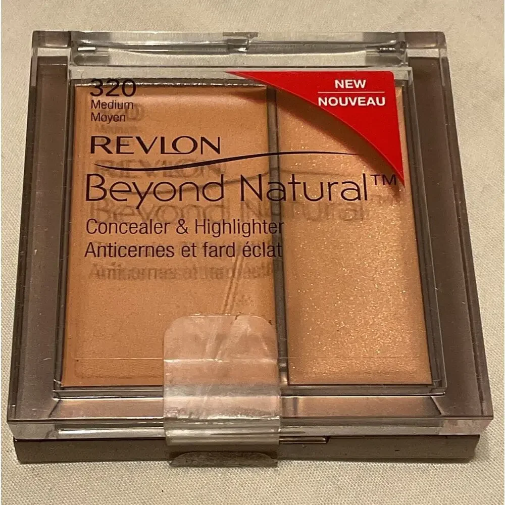 Revlon Beyond Natural Concealer & Highlighter 320 Medium New
